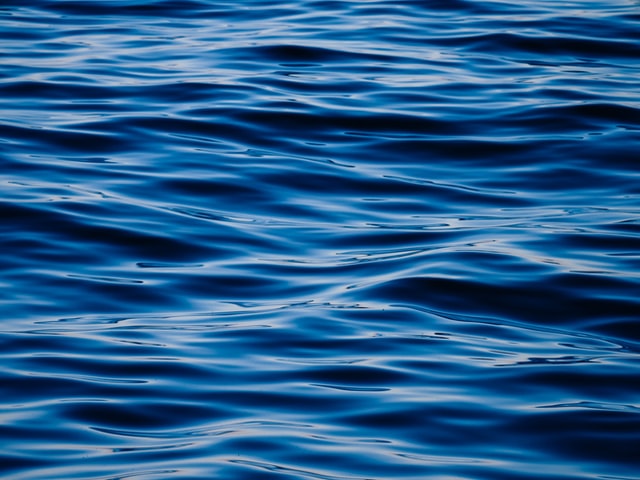 gentle blue waves