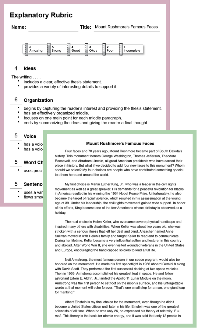 writing assessment primary school