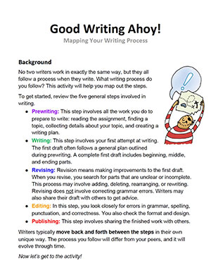 Mapping Your Writing Process