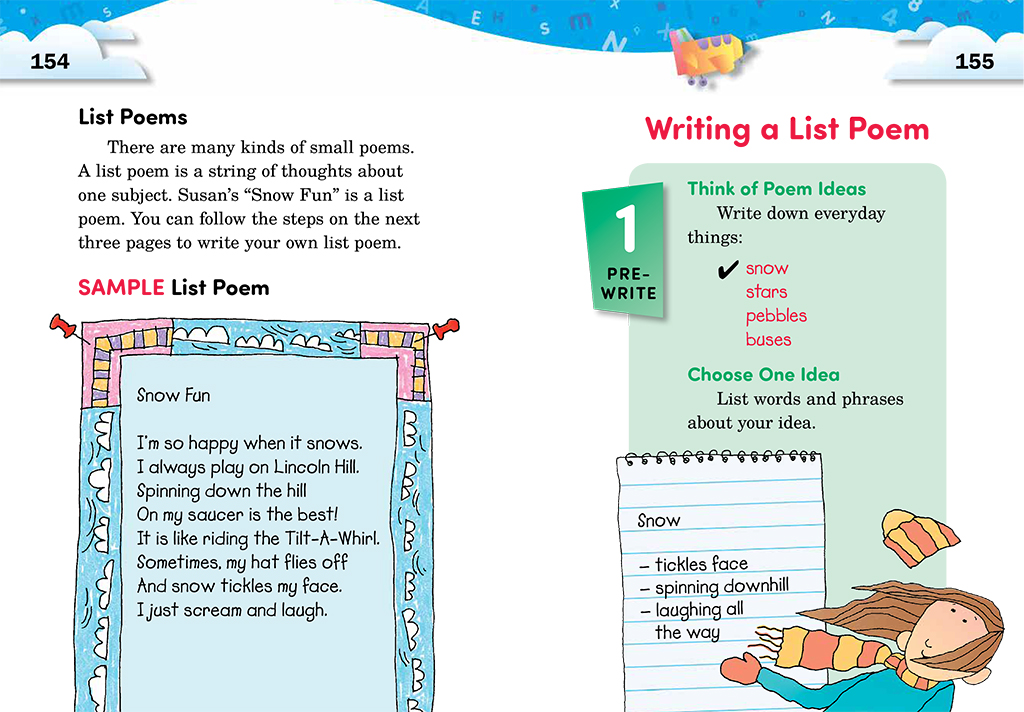 Write Away pages154 and 155