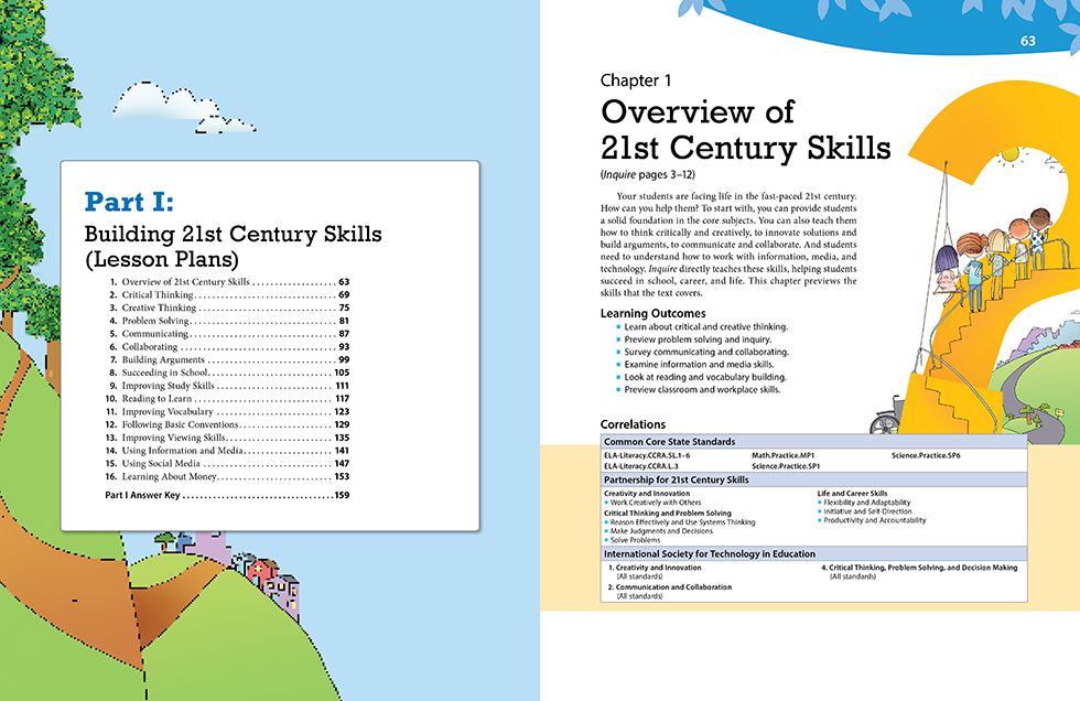 Inquire Elementary Teachers Guide Pages 62 and 63