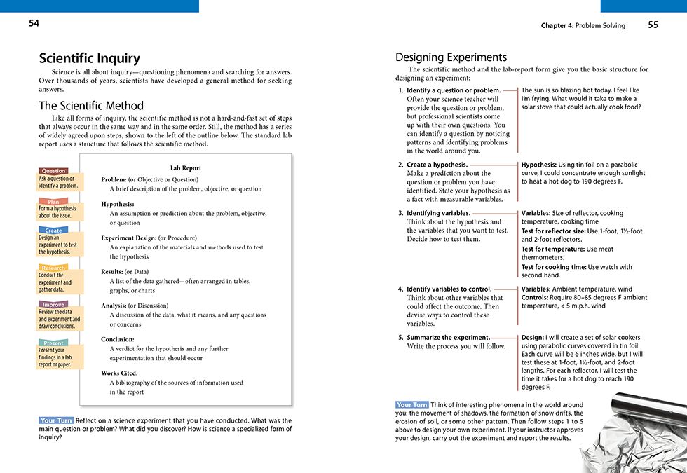 Inquire High School Pages 54 and 55