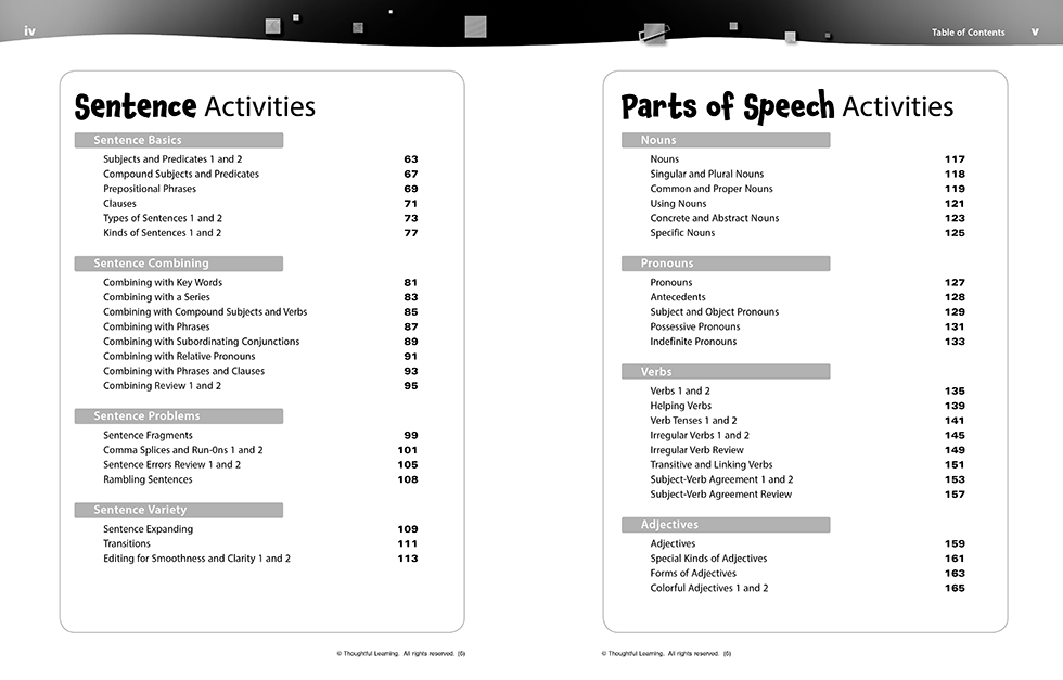 Write on Course 20-20 SkillsBook (6) Teacher's Edition pages iv and v Write on Course 20-20 SkillsBook (6) Teacher's Edition pages iv and v