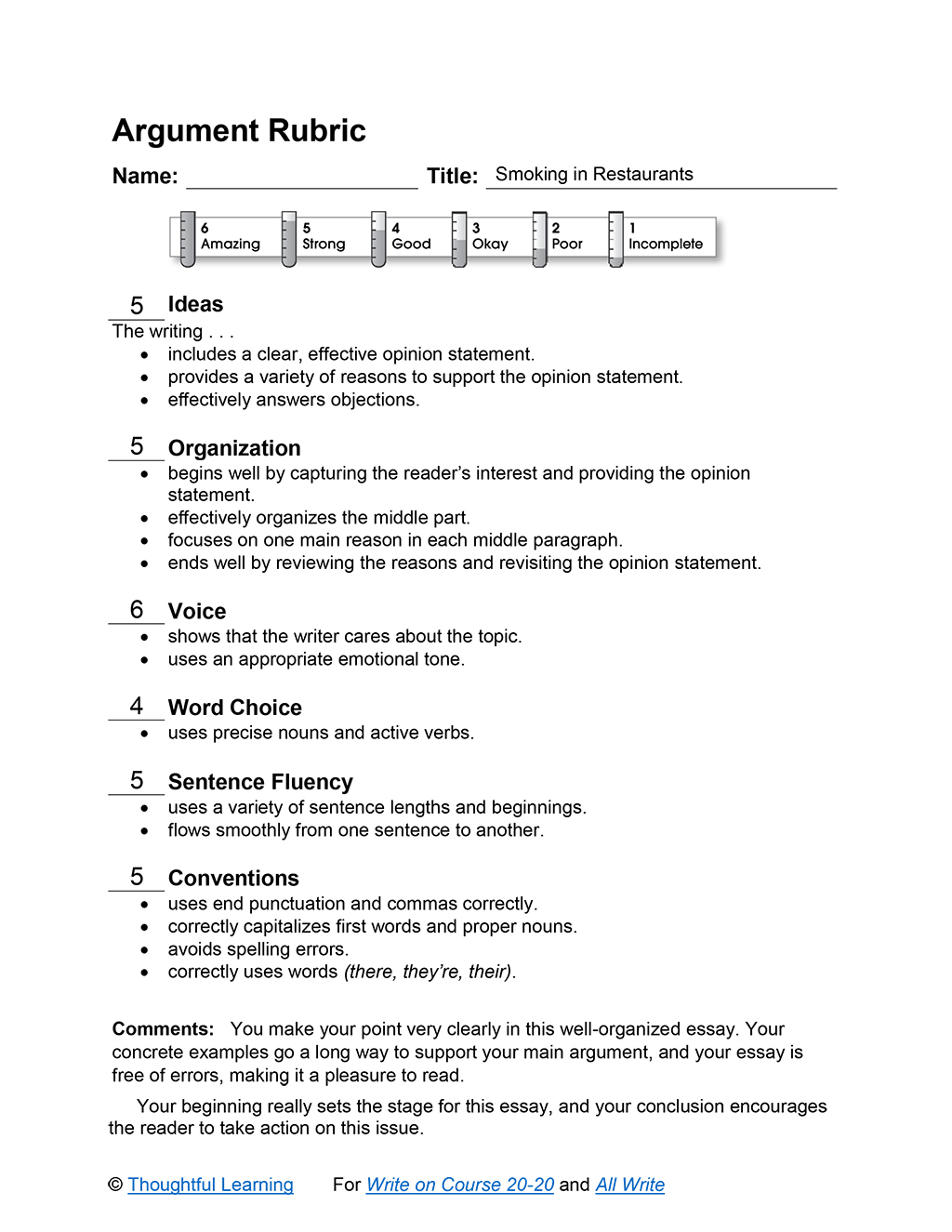 essay about smoking in restaurant