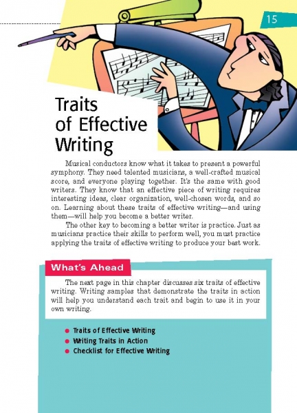 Traits of Effective Writing Opening Page