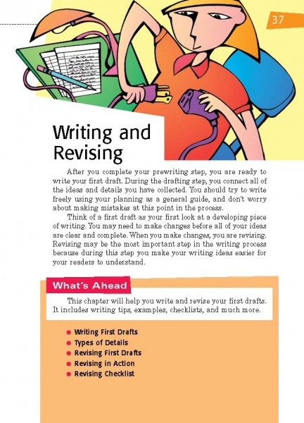 Writing and Revising Opening Page