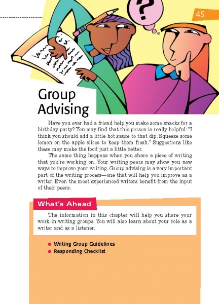 Group Advising Opening Page