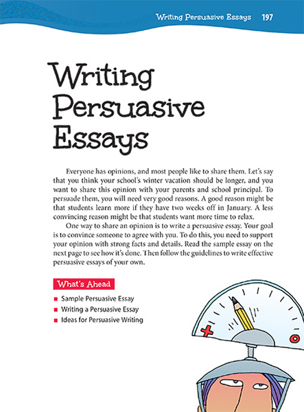 steps to writing a persuasive essay kits