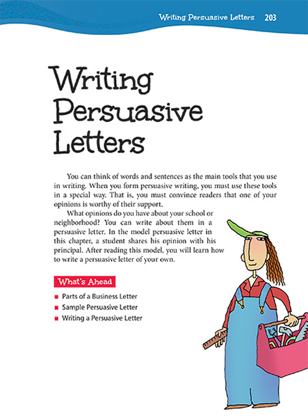 business persuasive letter example