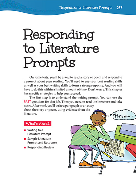 Responding to Literature Prompts Responding to Literature Prompts