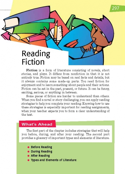 Reading Fiction Opening Page