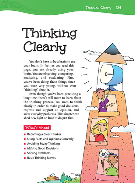Learning how to think clearly