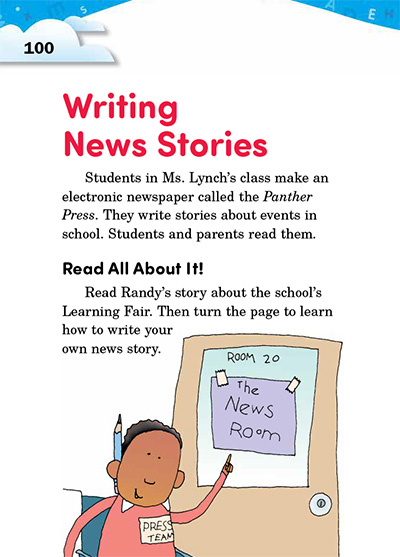 write a news story on education