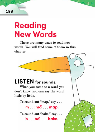 Reading New Words