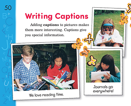 how to write photo essay captions