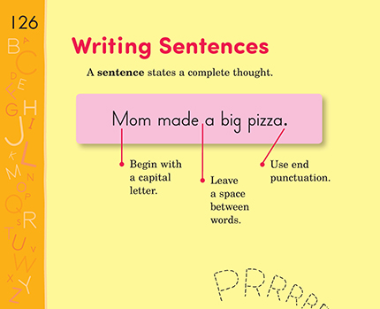 27 Writing Sentences