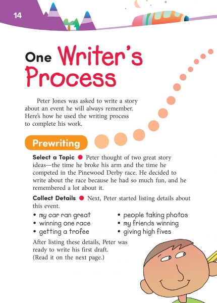 One Writer's Process Opening Page