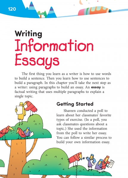 Writing Information Essays