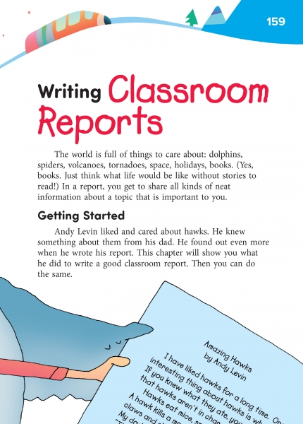 writing a report ks4