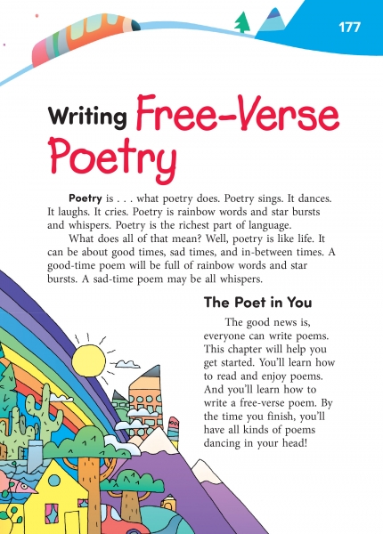 free verse poetry assignment pdf