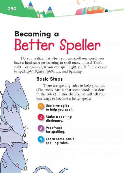 Becoming a Better Speller Opening Page