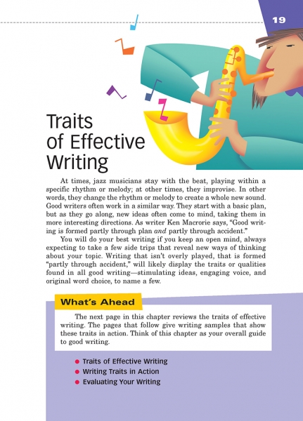 Traits of Effective Writing Chapter Opener