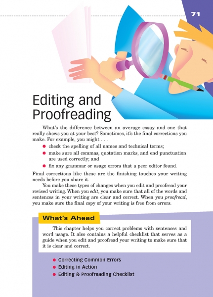 Editing and Proofreading Chapter Opener