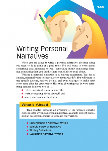good narrative writing examples