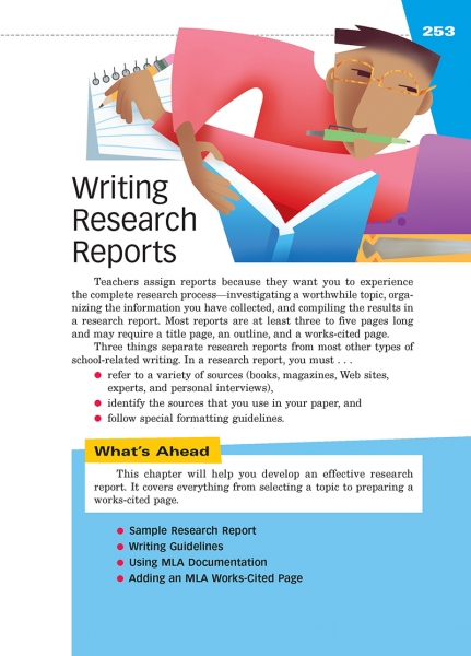 types of long reports