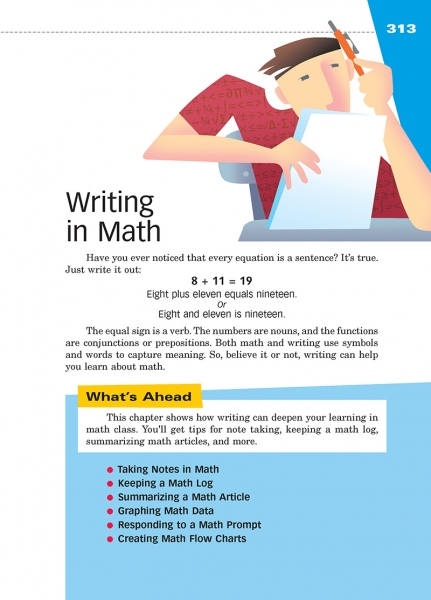 Writing in Math Chapter Opener