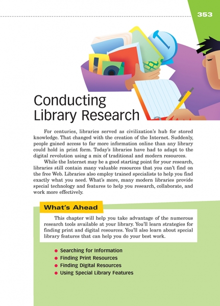 Conducting Library Research Chapter Opener