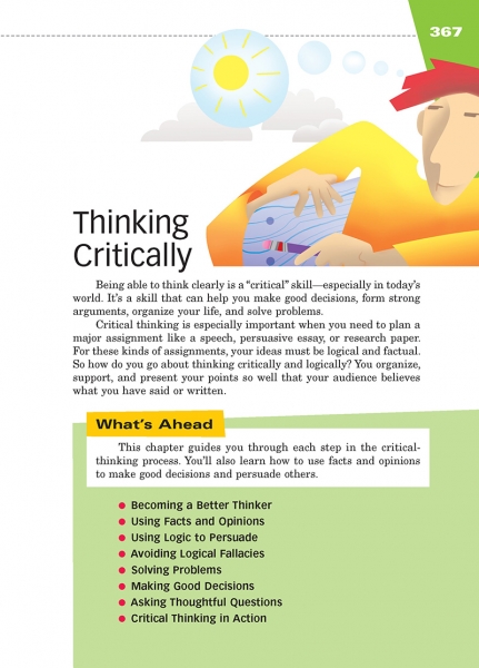 Thinking Critically Chapter Opener