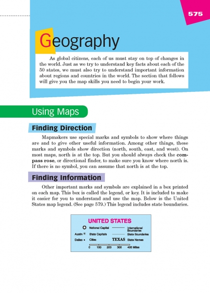 Geography Section Opener