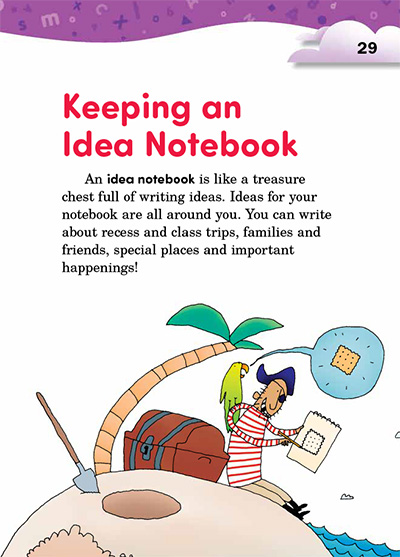Keeping an Idea Notebook Opening Page