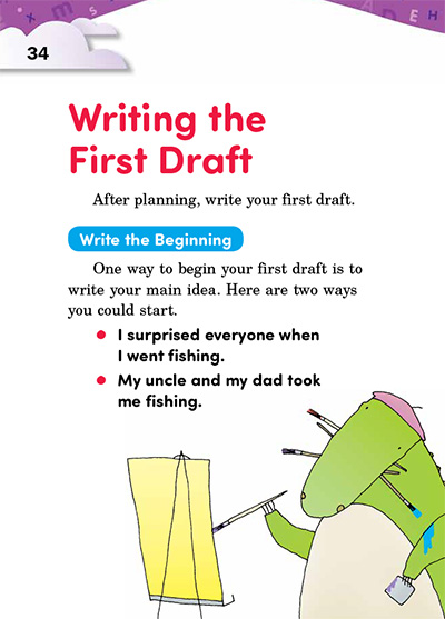 how to write a first draft for essay