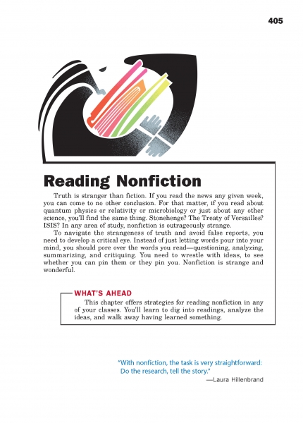 Reading Nonfiction Chapter Opener