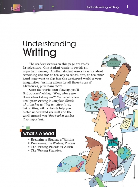 Understanding Writing Opening Page