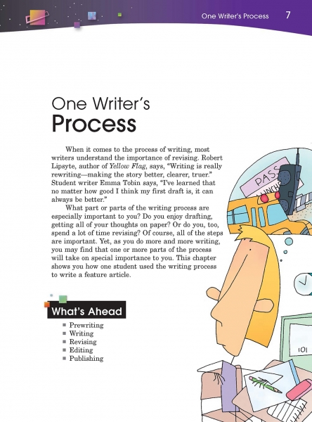 One Writer's Process Opening Page