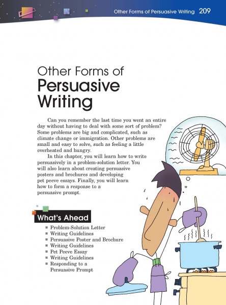 persuasive writing forms