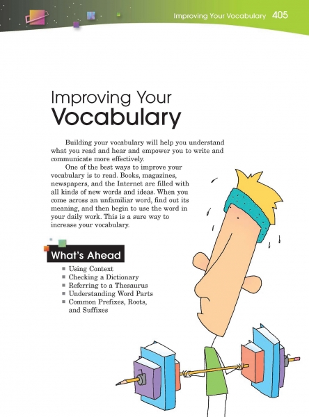 46 Improving Your Vocabulary | Thoughtful Learning K-12