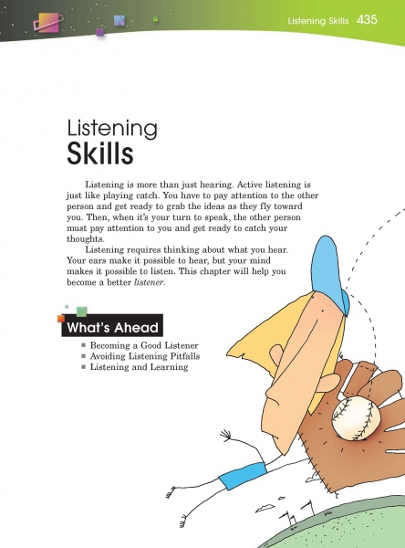Listening Skills Opening Page