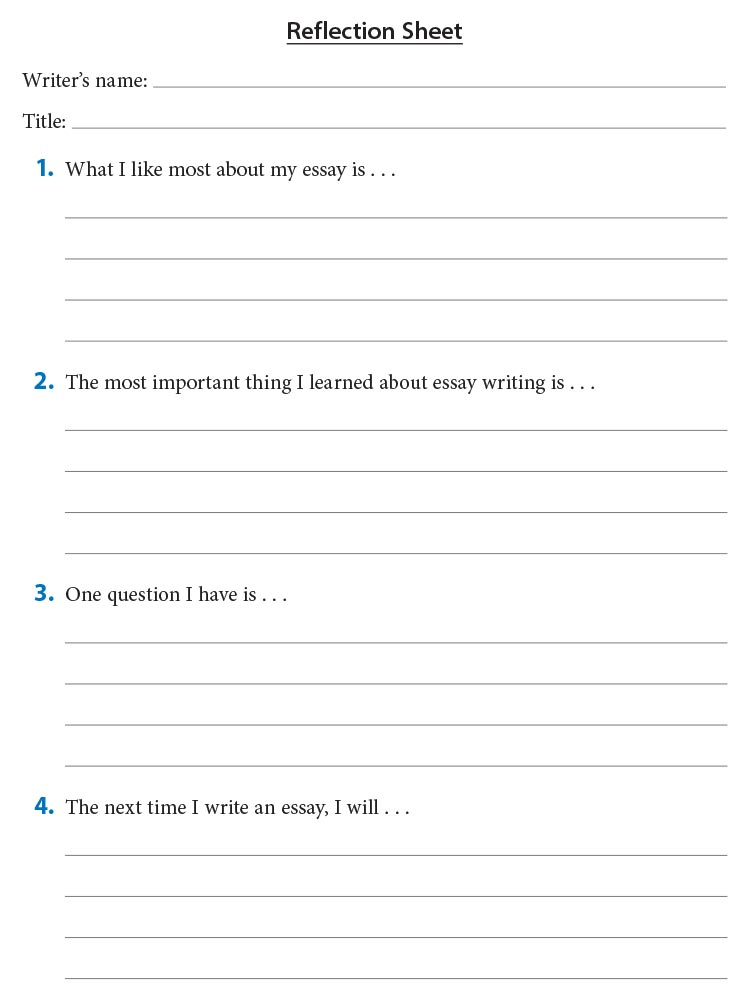 Peer Response Sheet